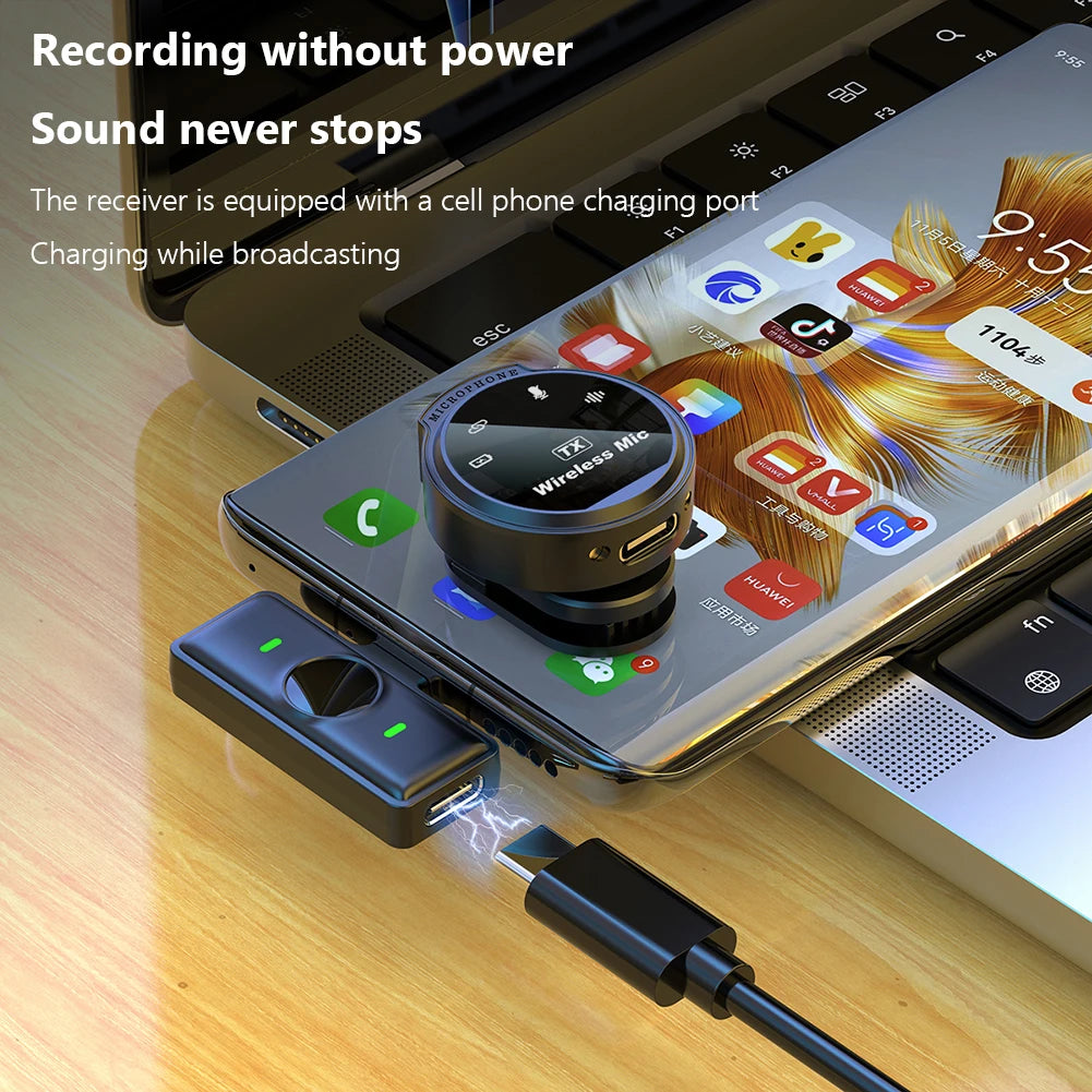 ClearVoice Pro – Wireless Lapel Mic