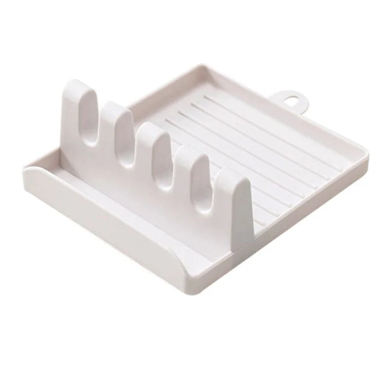 Non-slip support for kitchen utensils