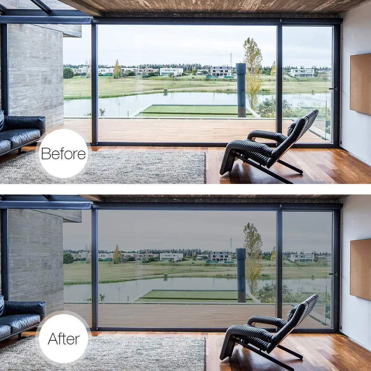 Privacy Shield Reflective Window Film