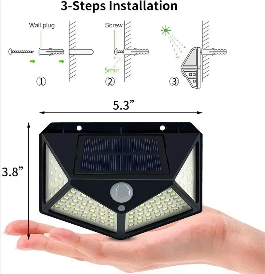 Solar Wall Light – Motion Sensor
