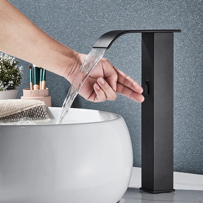Luxury Automatic Basin Faucet – Motion Sensor Hot & Cold Water Tap  SEO Title