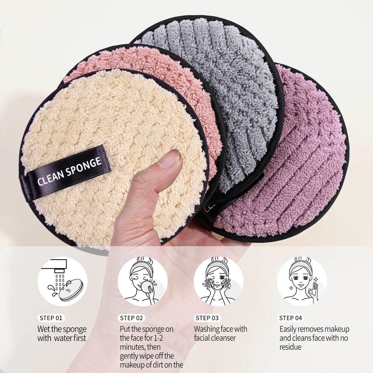 Soft & Washable Makeup Remover Pack