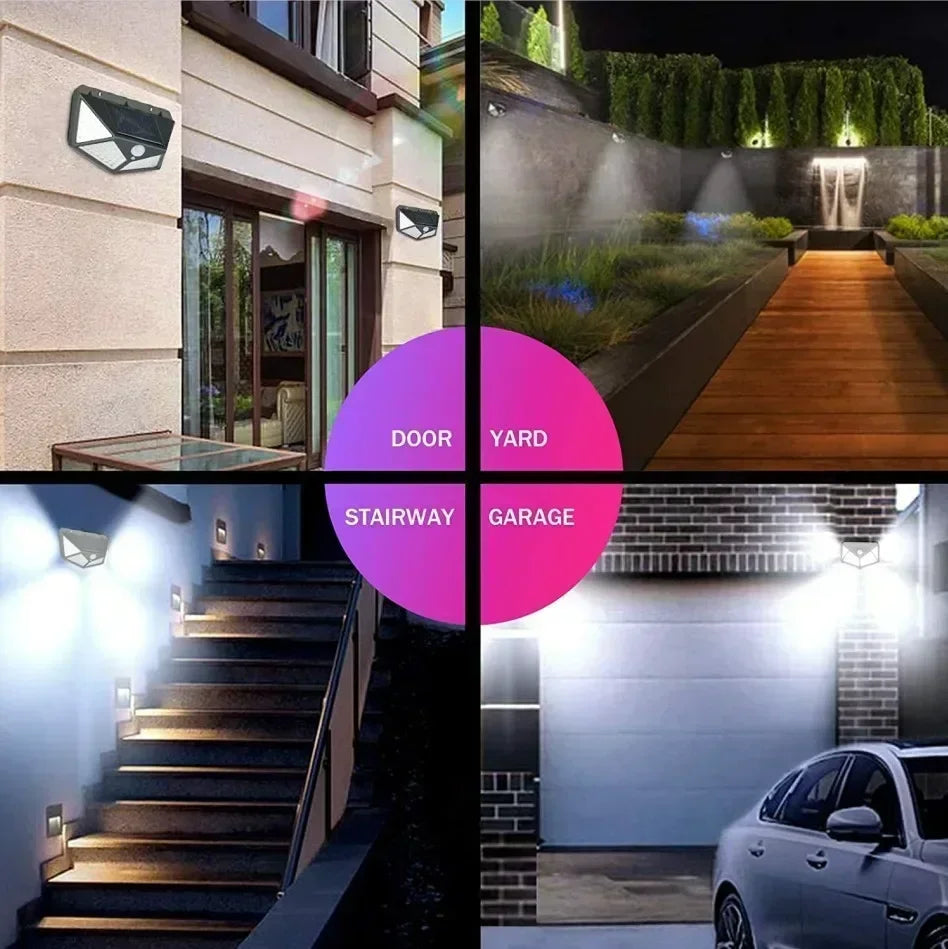 Solar Wall Light – Motion Sensor