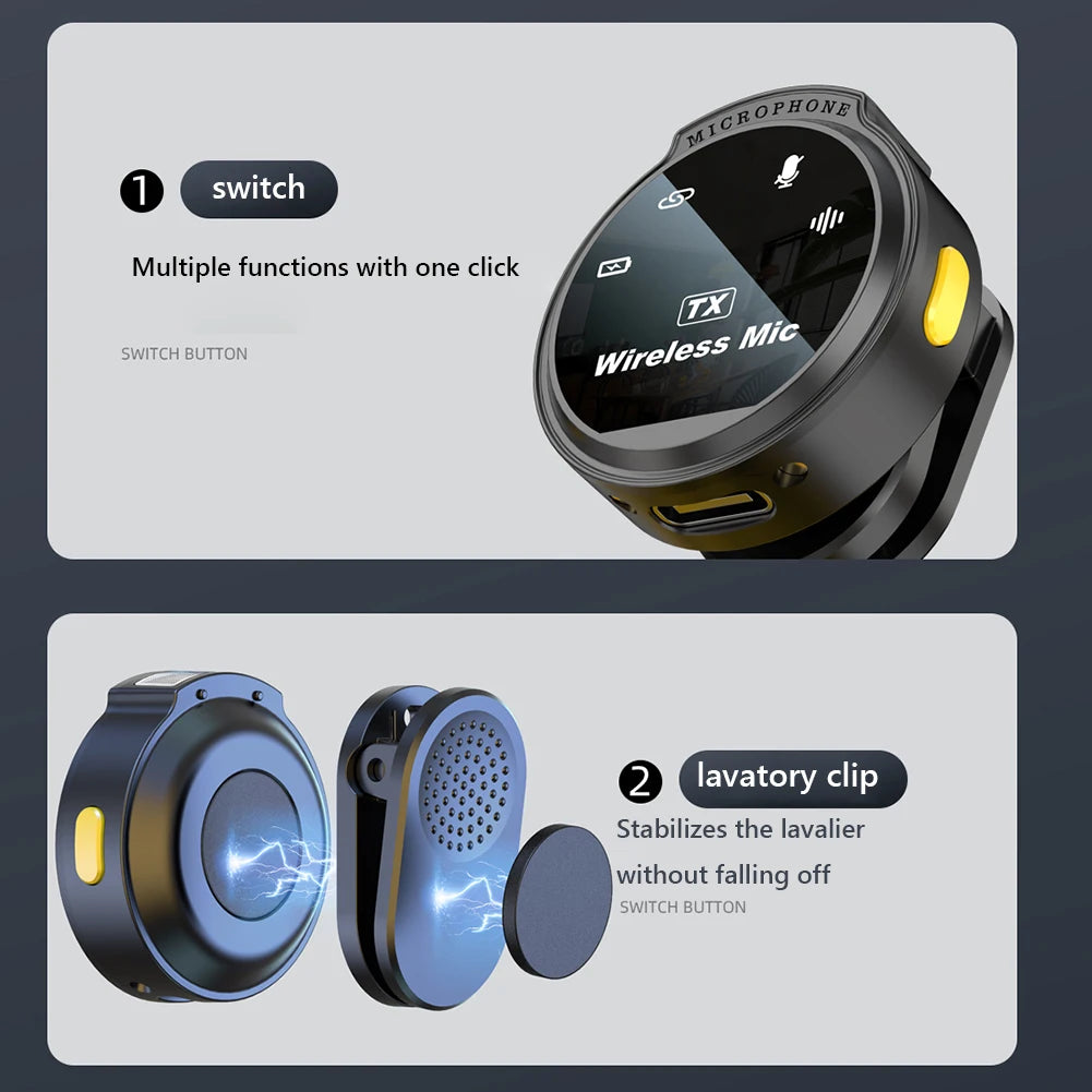 ClearVoice Pro – Wireless Lapel Mic