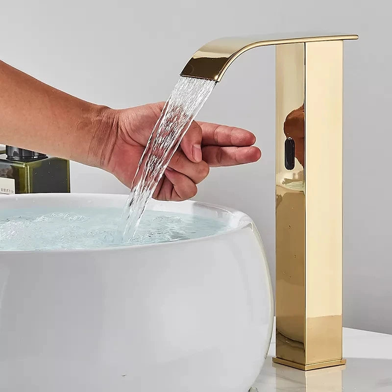 Luxury Automatic Basin Faucet – Motion Sensor Hot & Cold Water Tap  SEO Title