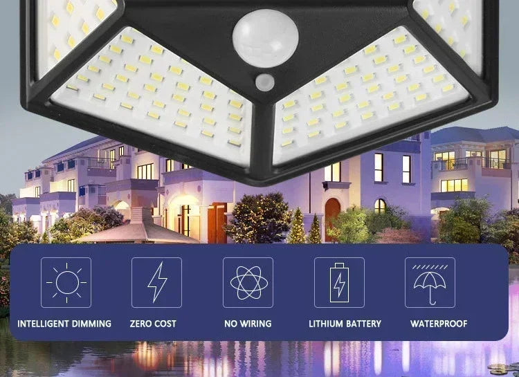 Solar Wall Light – Motion Sensor