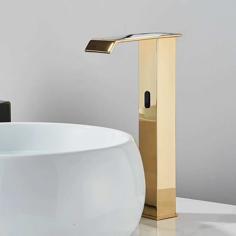 Luxury Automatic Basin Faucet – Motion Sensor Hot & Cold Water Tap  SEO Title