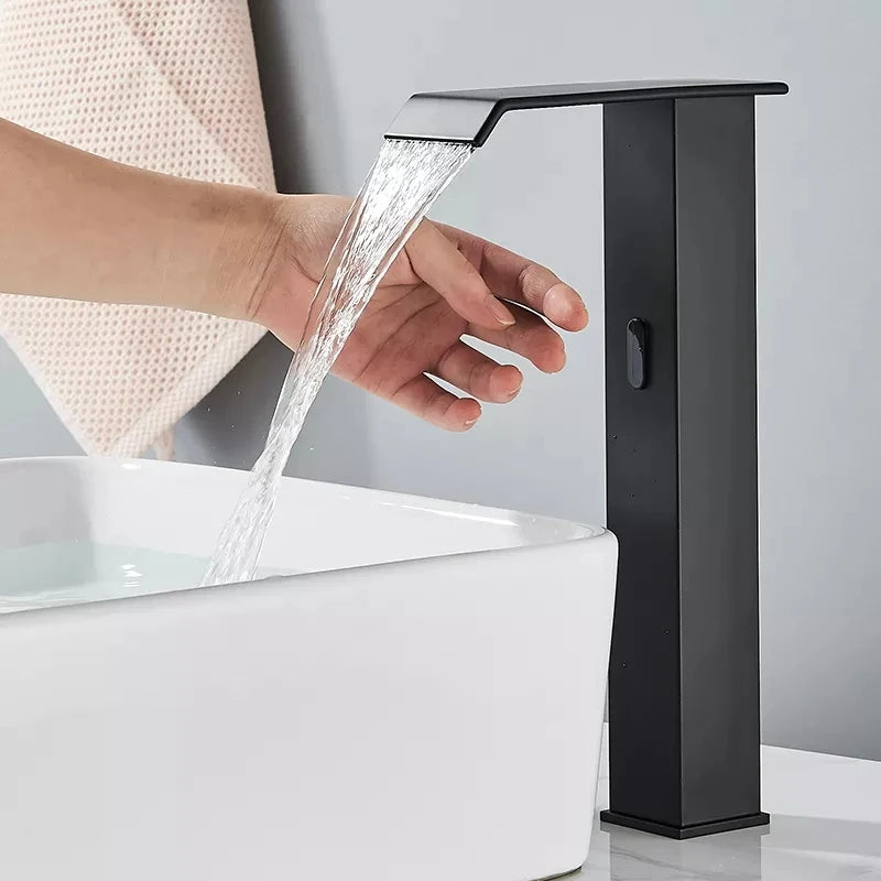 Luxury Automatic Basin Faucet – Motion Sensor Hot & Cold Water Tap  SEO Title