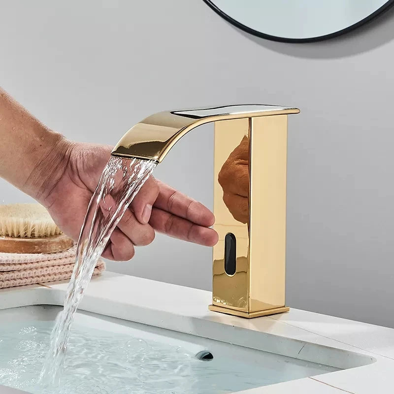 Luxury Automatic Basin Faucet – Motion Sensor Hot & Cold Water Tap  SEO Title