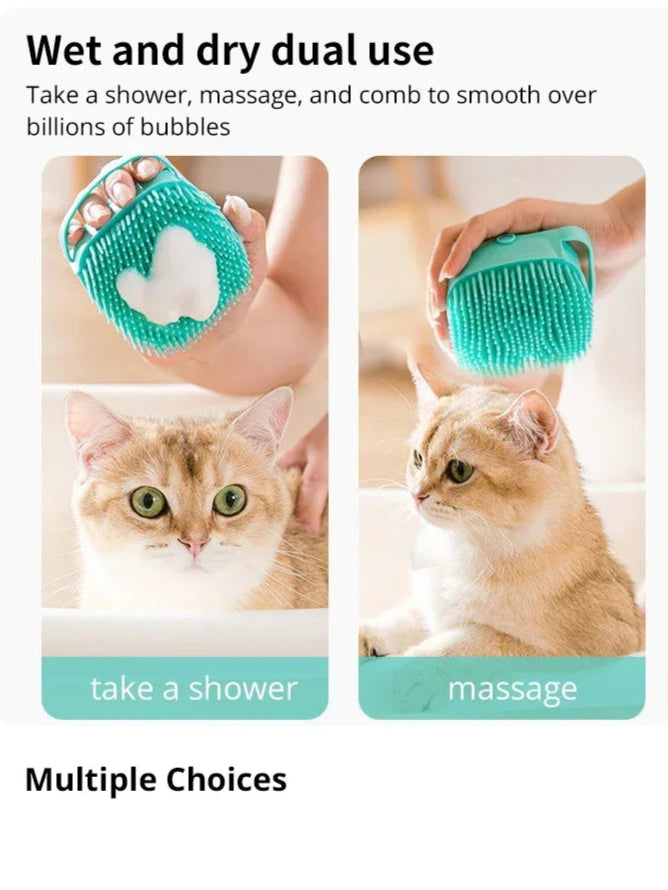 Soft Silicone Pets Massager