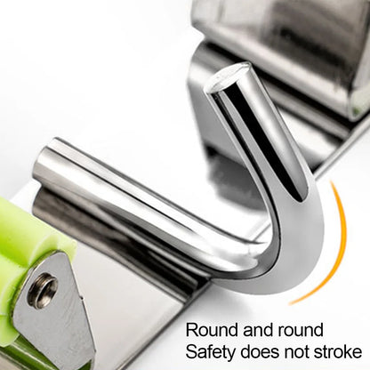 Mop & Broom Holder for Kitchen & Bathroom