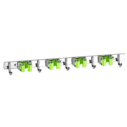 Mop & Broom Holder for Kitchen & Bathroom