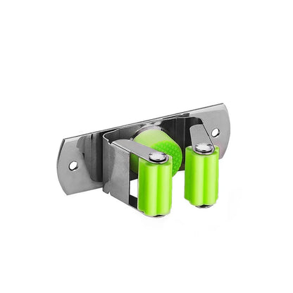 Mop & Broom Holder for Kitchen & Bathroom