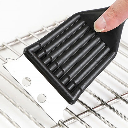 Stainless Steel Grill Cleaning Brush 2-in-1