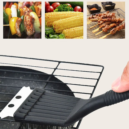 Stainless Steel Grill Cleaning Brush 2-in-1