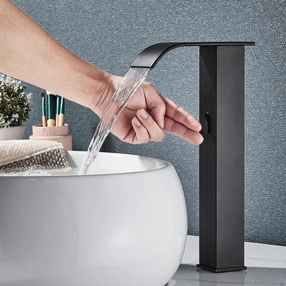 Luxury Automatic Basin Faucet – Motion Sensor Hot & Cold Water Tap  SEO Title