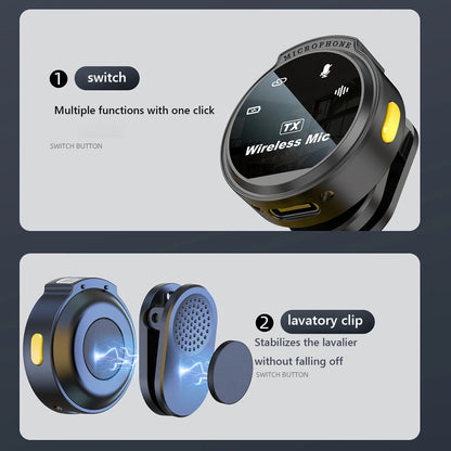 ClearVoice Pro – Wireless Lapel Mic