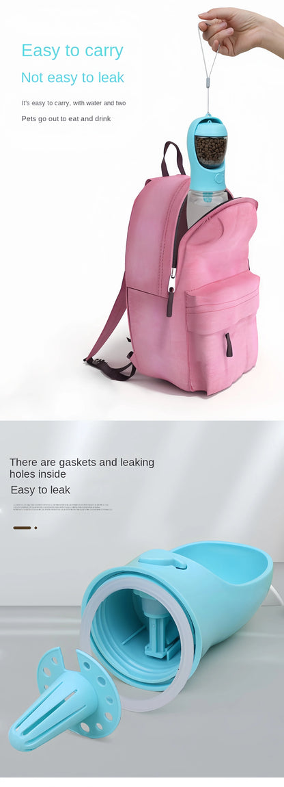 Portable Pet Water & Food Bottle