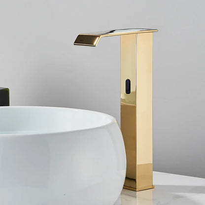 Luxury Automatic Basin Faucet – Motion Sensor Hot & Cold Water Tap  SEO Title