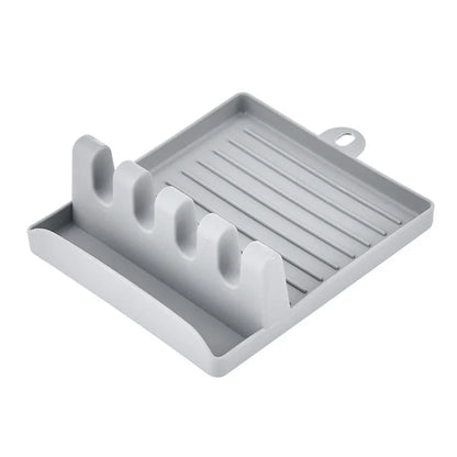 Non-slip support for kitchen utensils