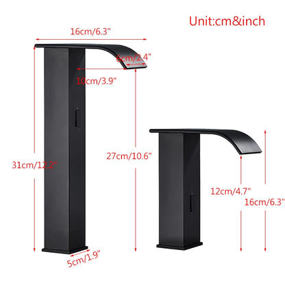 Luxury Automatic Basin Faucet – Motion Sensor Hot & Cold Water Tap  SEO Title